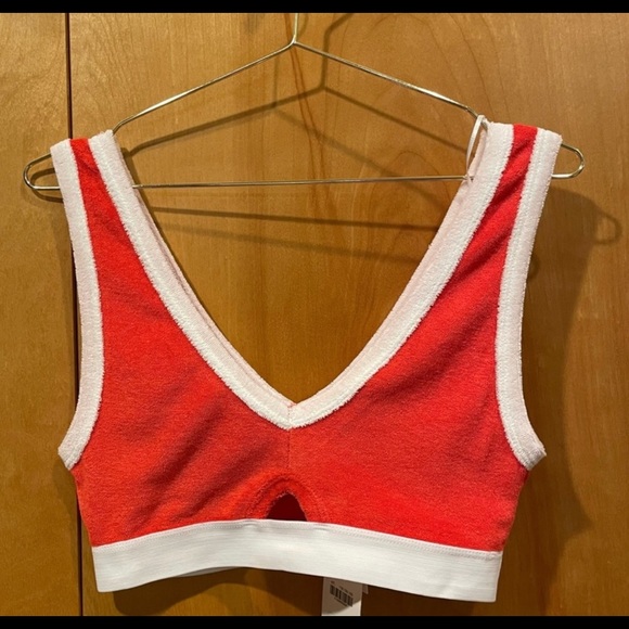 Zara Tops - NWT ✨Zara - Terry Crop Top